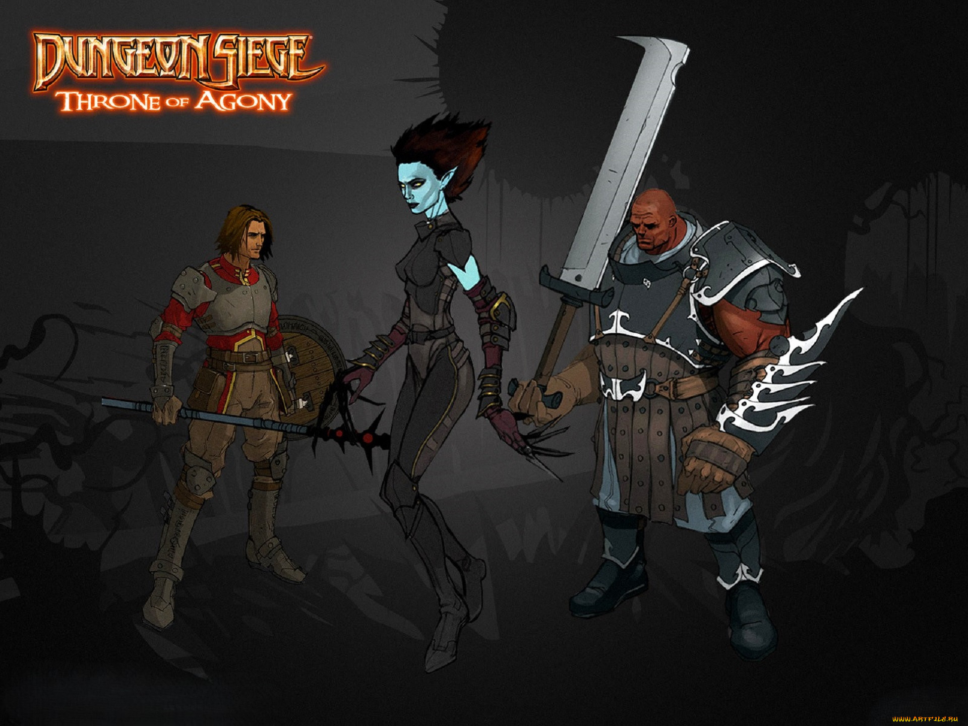  , dungeon siege,  throne of agony, , 